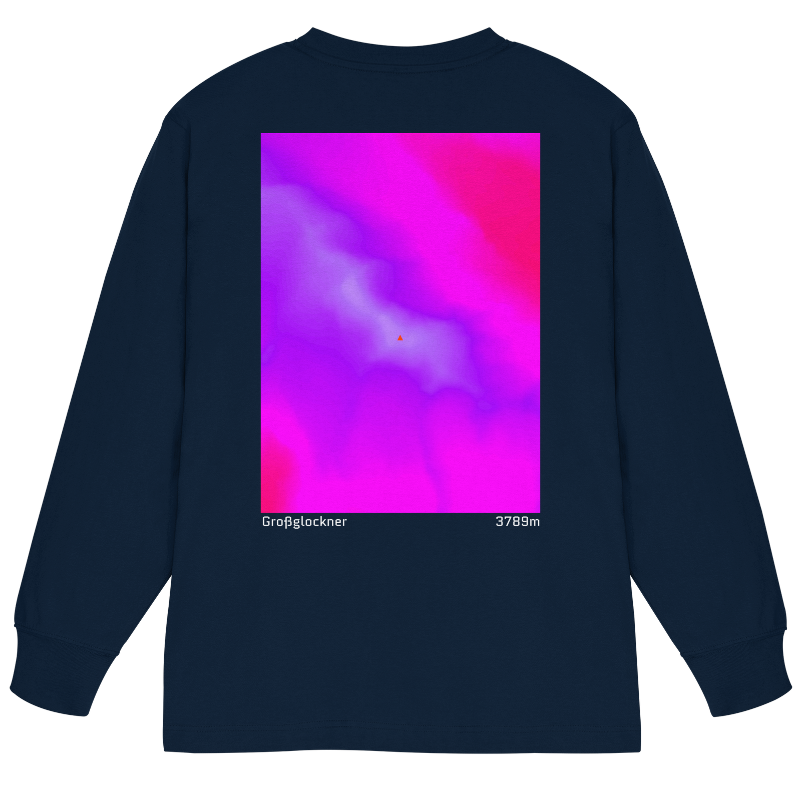 Großglockner Gradient Oversized Longsleeve (Unisex)