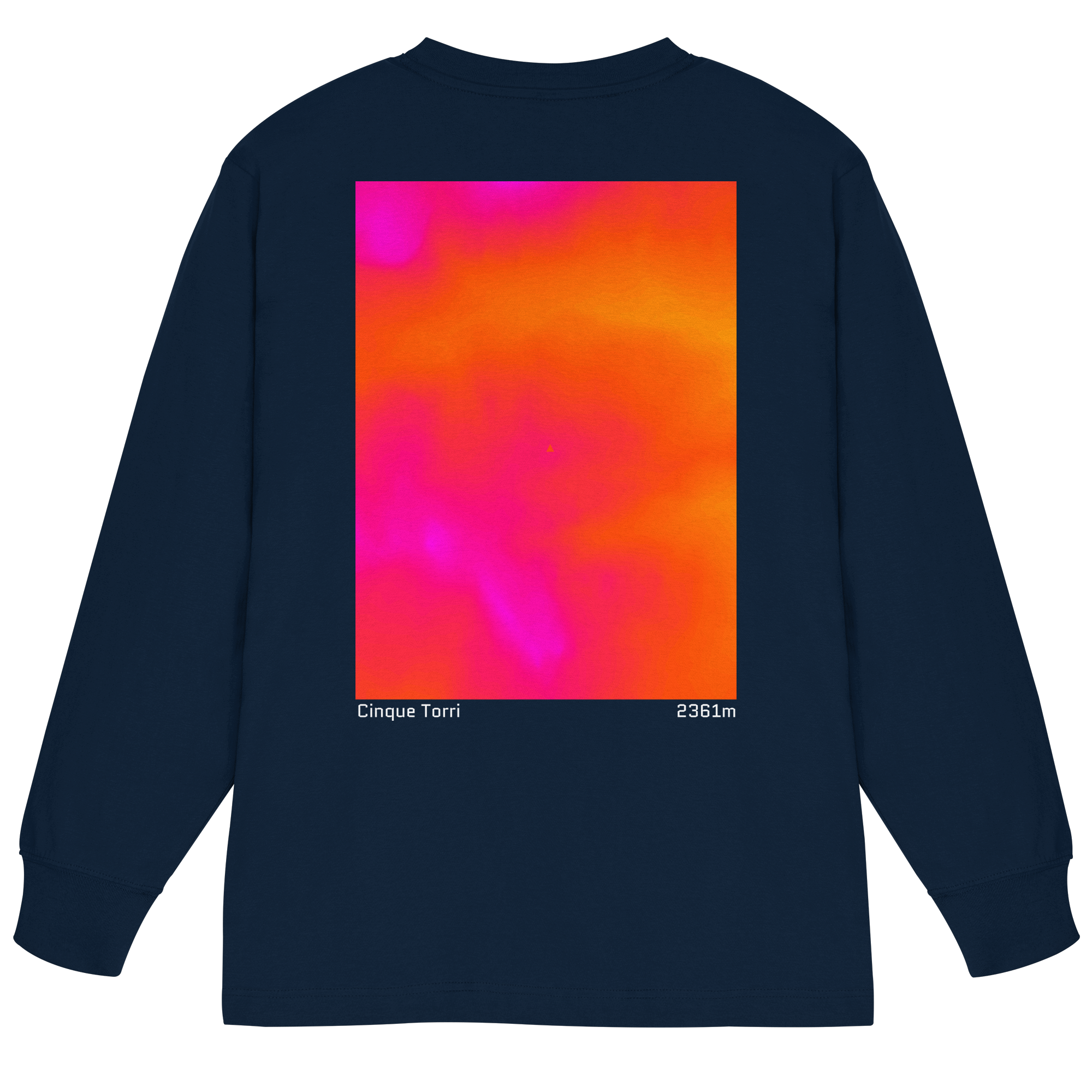 Cinque Torri Gradient Oversized Longsleeve (Unisex)