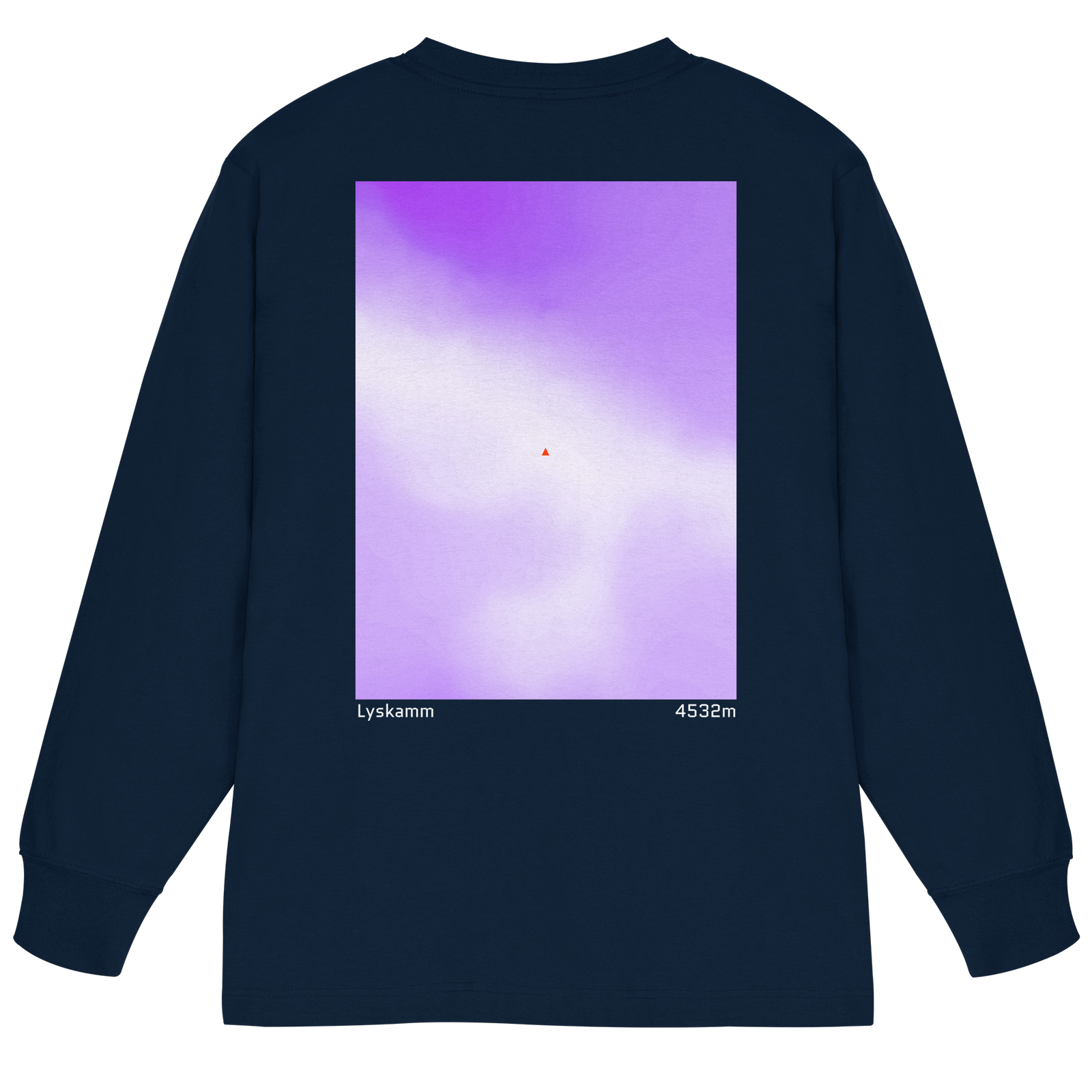 Lyskamm Gradient Oversized Longsleeve (Unisex)