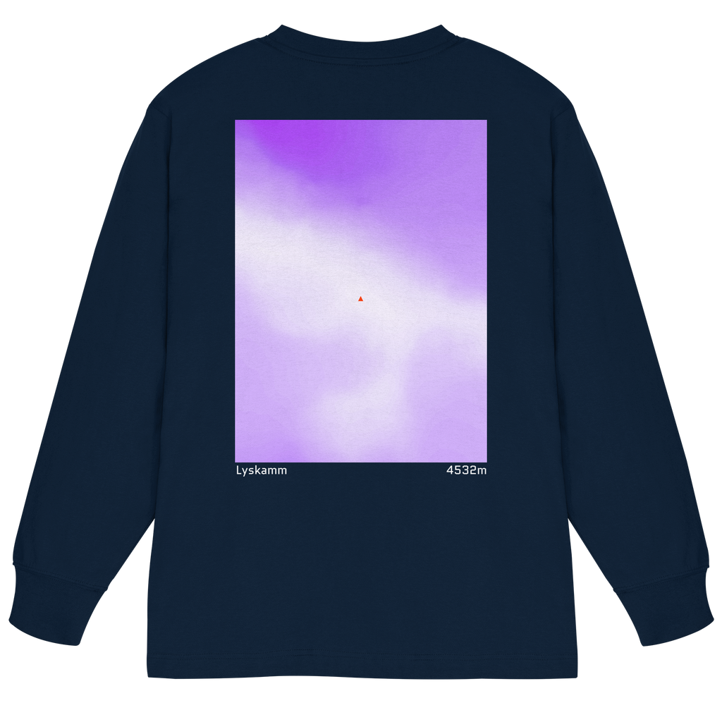 Lyskamm Gradient Oversized Longsleeve (Unisex)