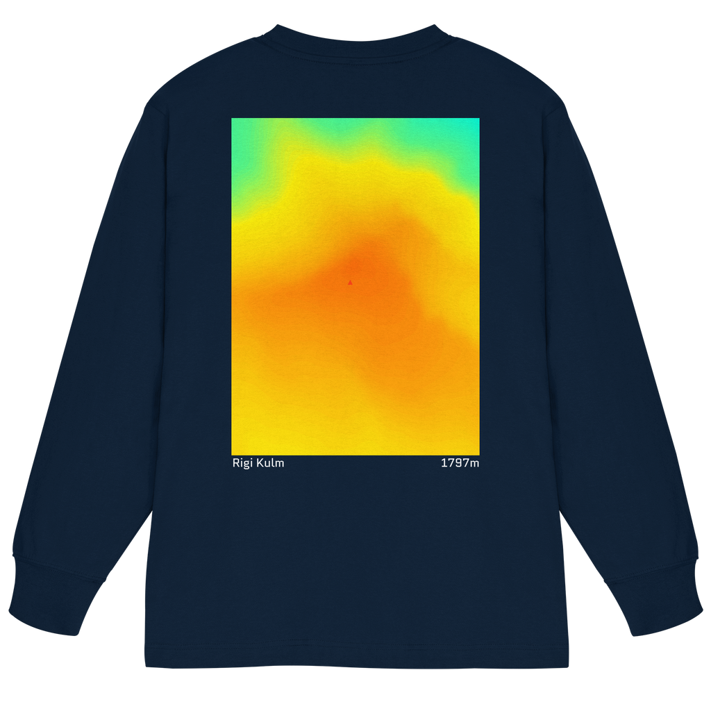 Rigi Kulm Gradient Oversized Longsleeve (Unisex)