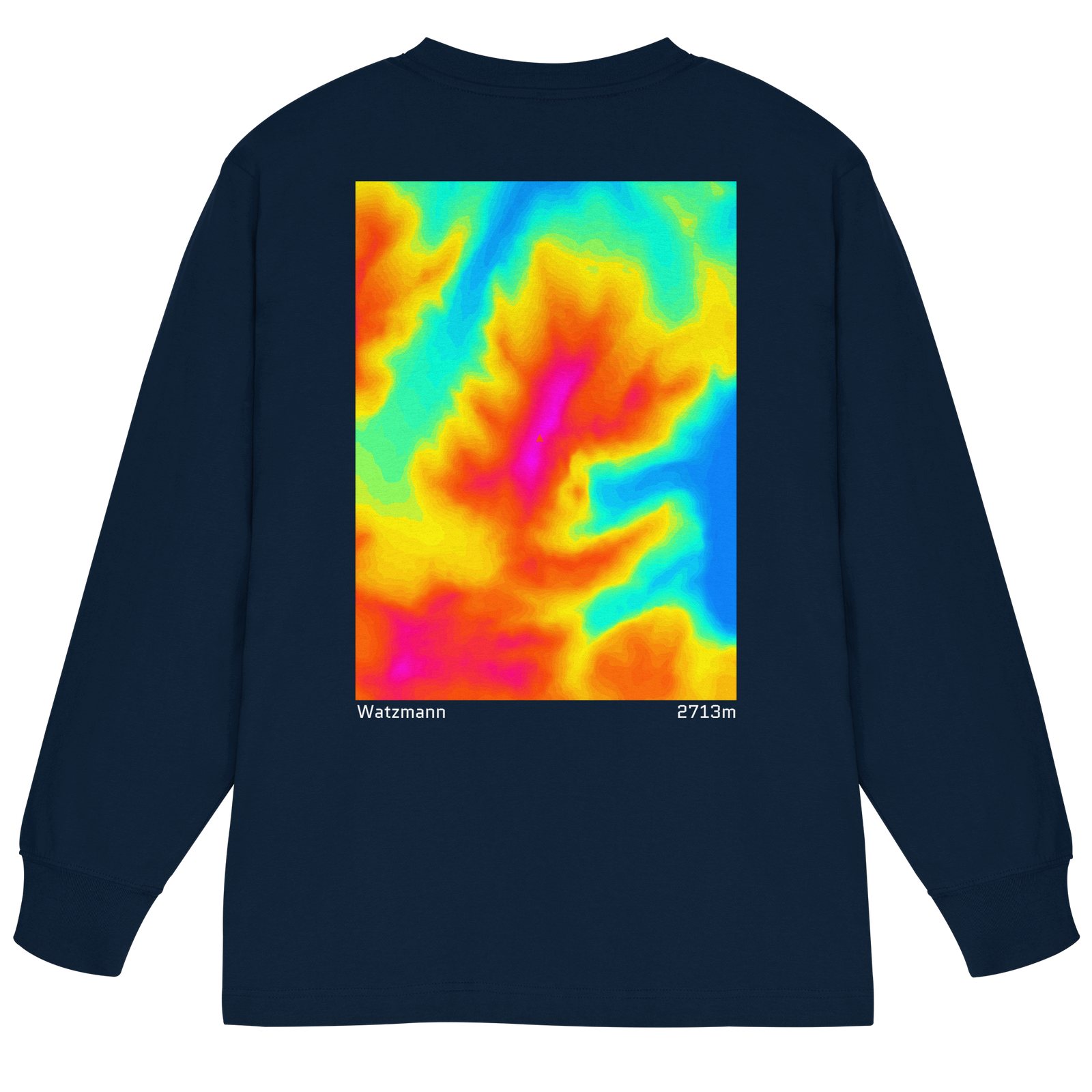 Watzmann Gradient Oversized Longsleeve (Unisex)