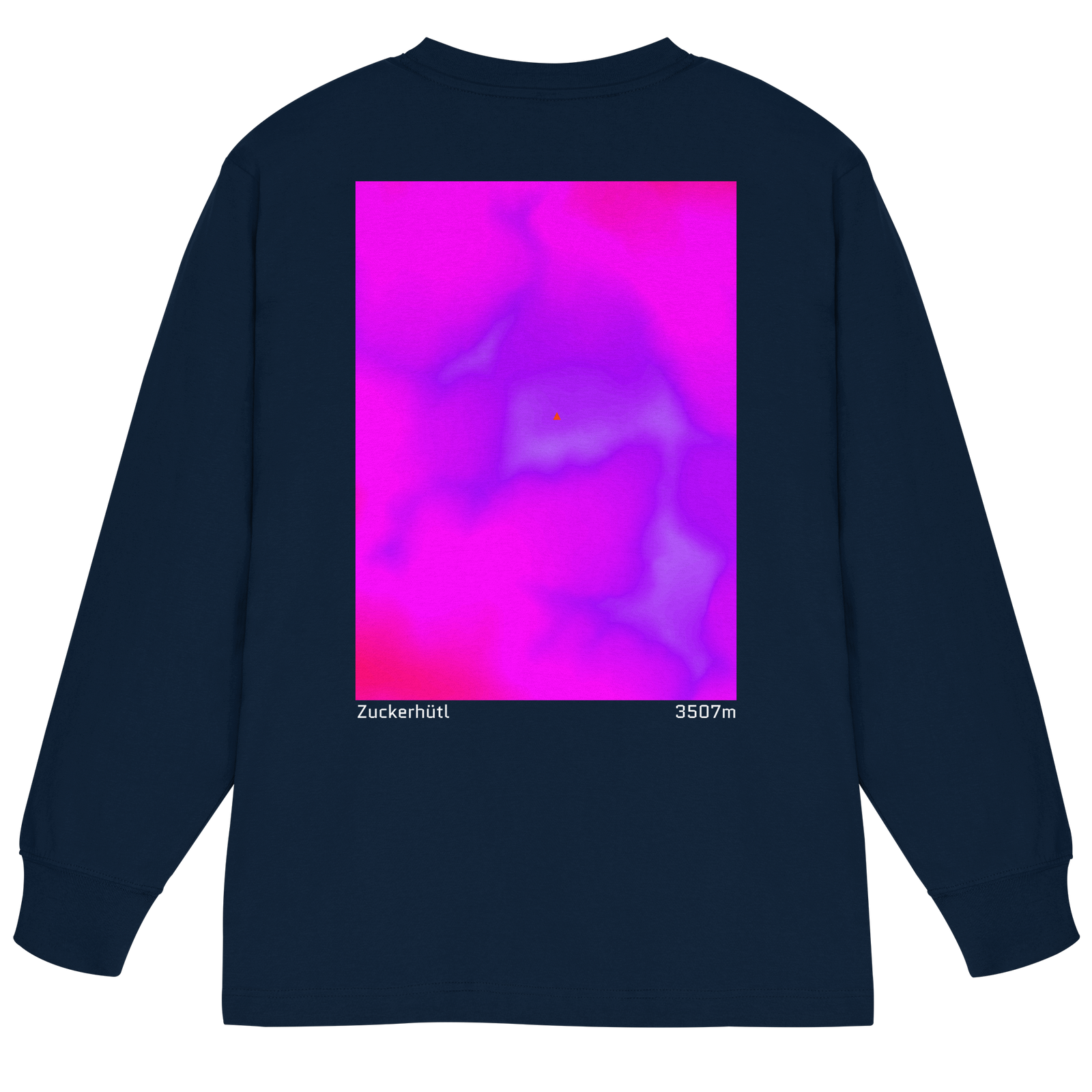 Zuckerhütl Gradient Oversized Longsleeve (Unisex)