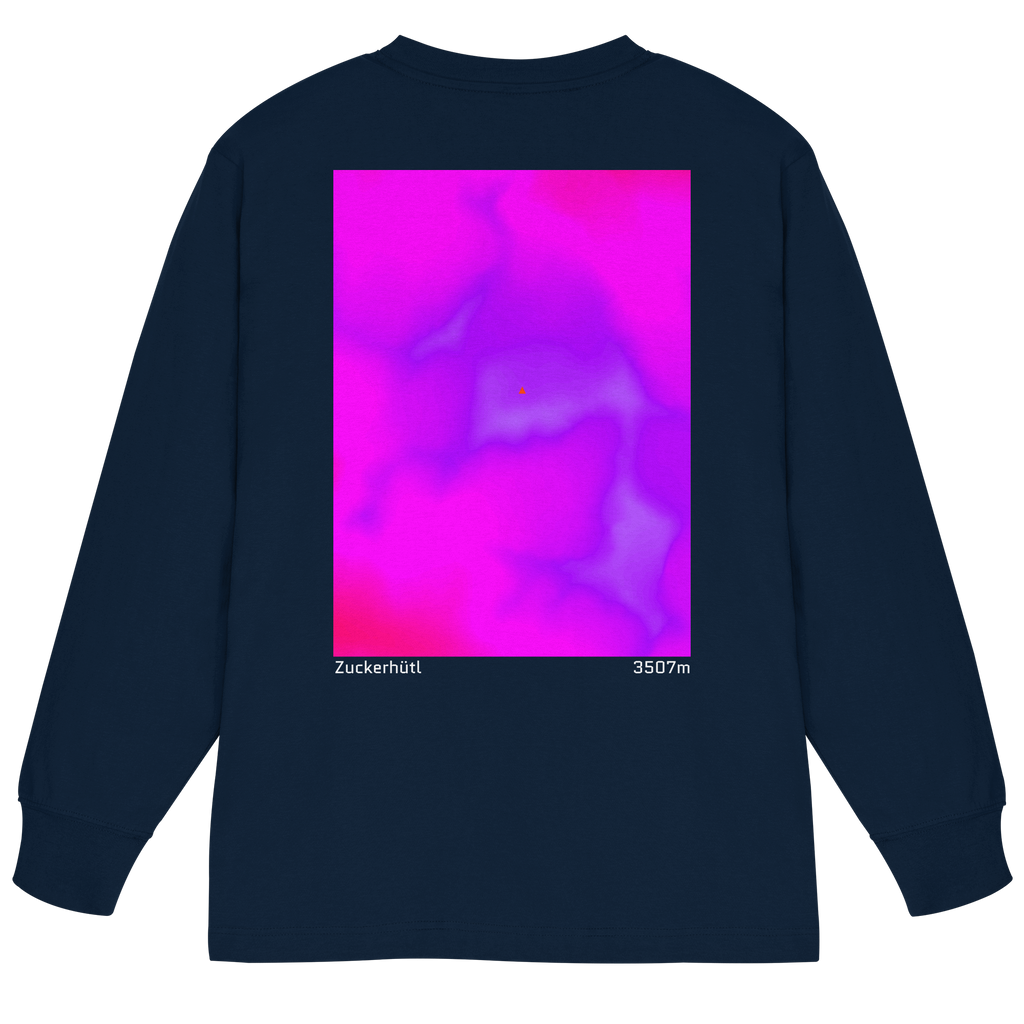 Zuckerhütl Gradient Oversized Longsleeve (Unisex)