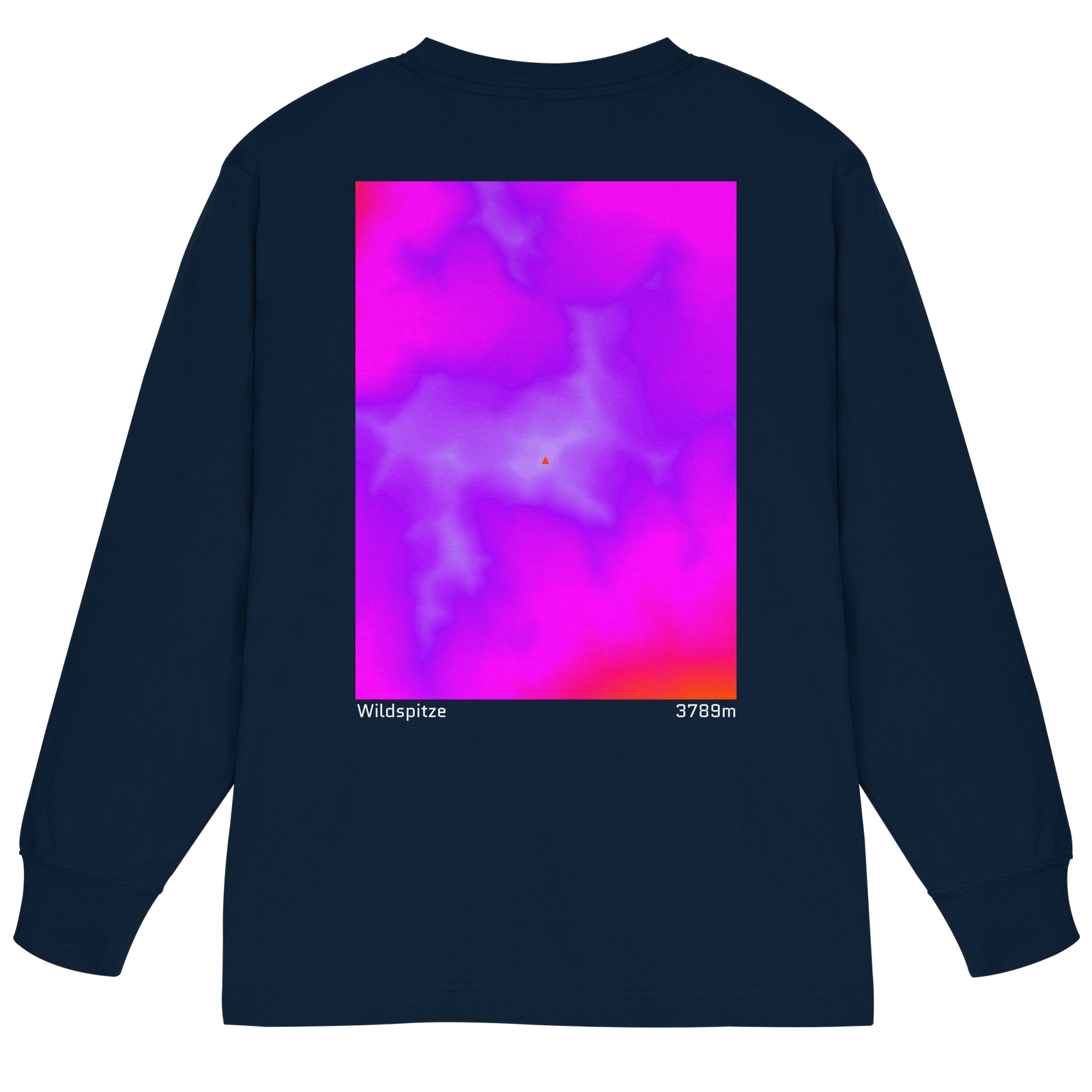 Wildspitze Gradient Oversized Longsleeve (Unisex)