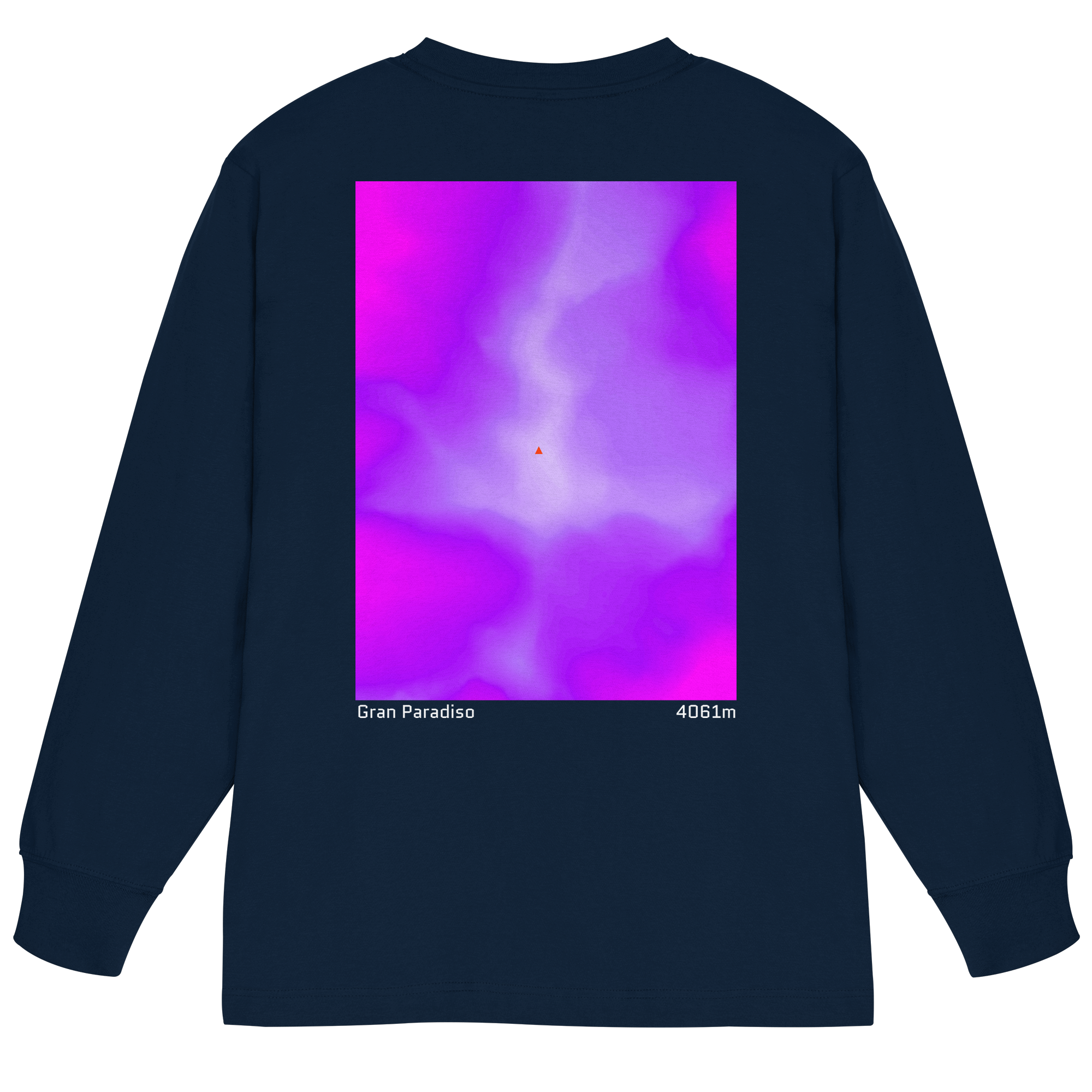 Gran Paradiso Gradient Oversized Longsleeve (Unisex)