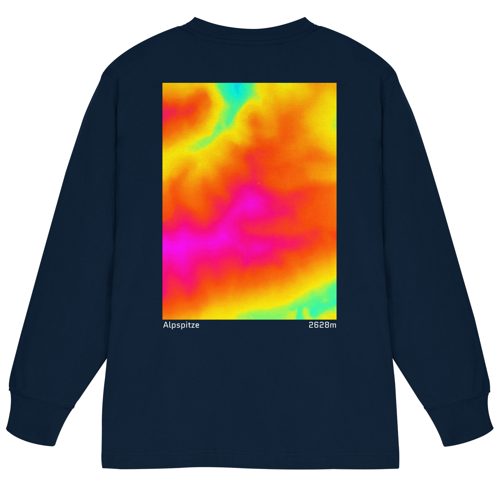 Alpspitze Gradient Oversized Longsleeve (Unisex)
