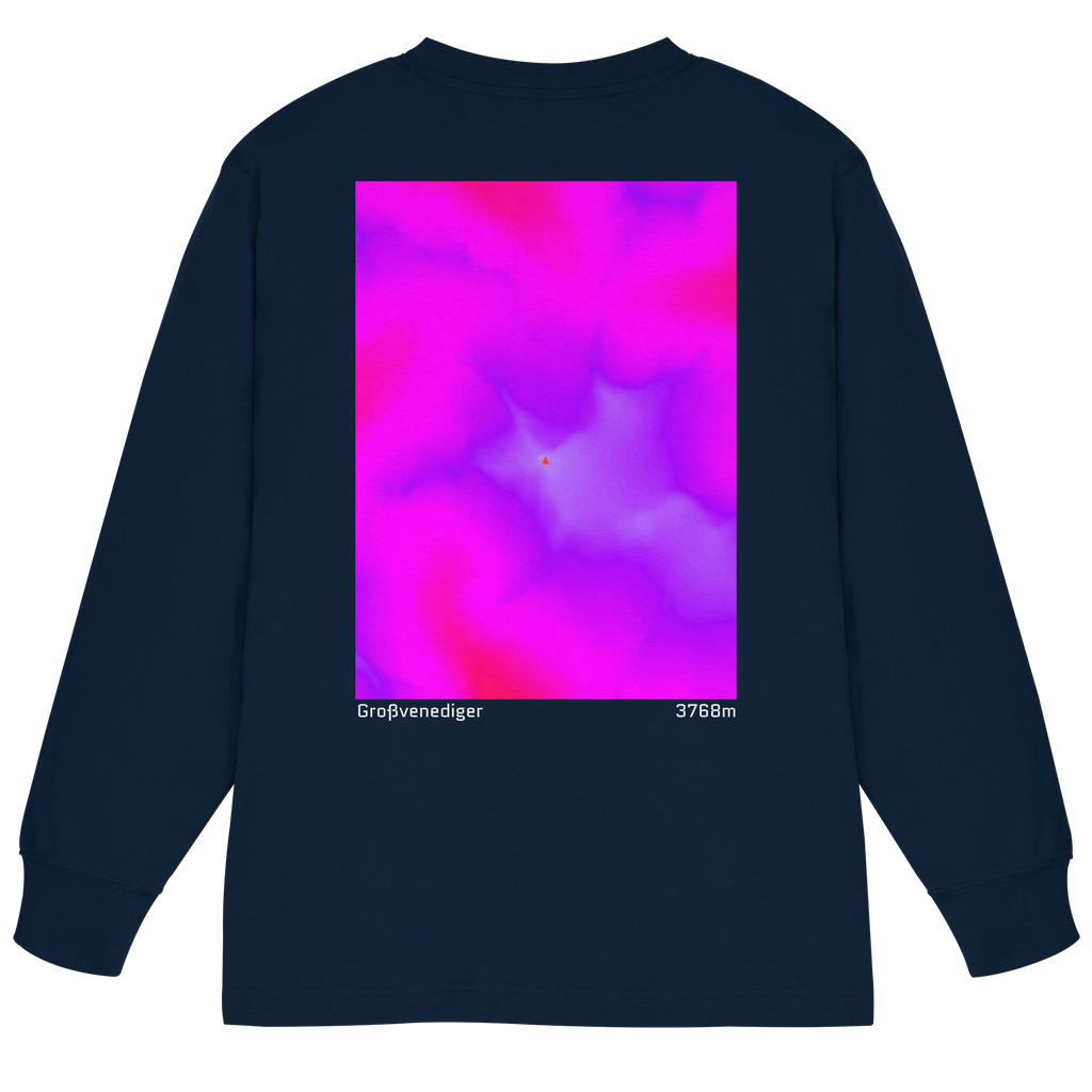Großvenediger Gradient Oversized Longsleeve (Unisex)
