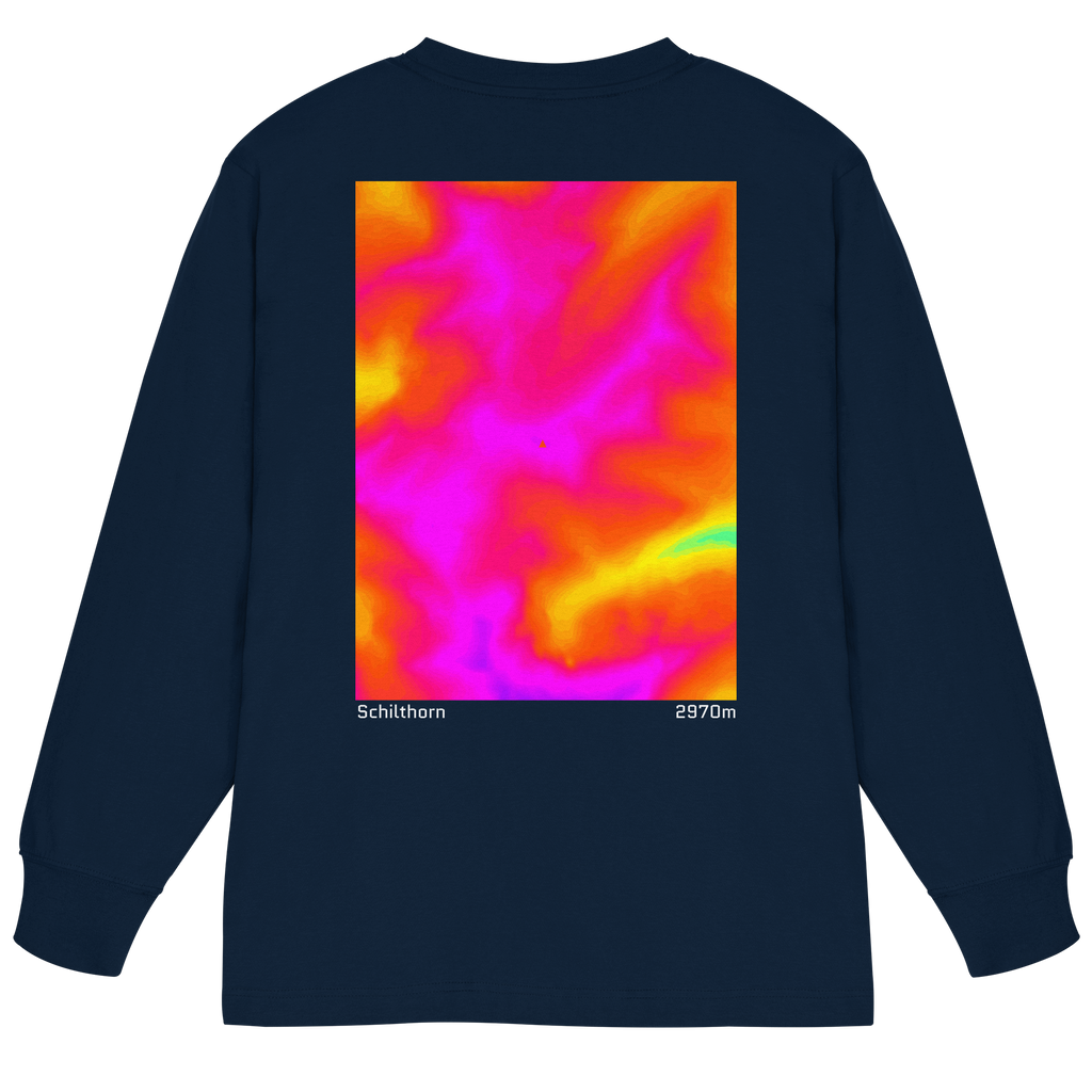 Schilthorn Gradient Oversized Longsleeve (Unisex)