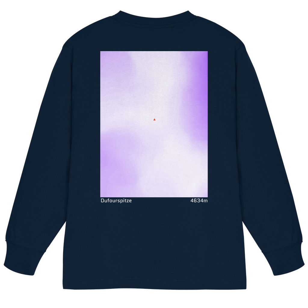 Dufourspitze Gradient Oversized Longsleeve (Unisex)