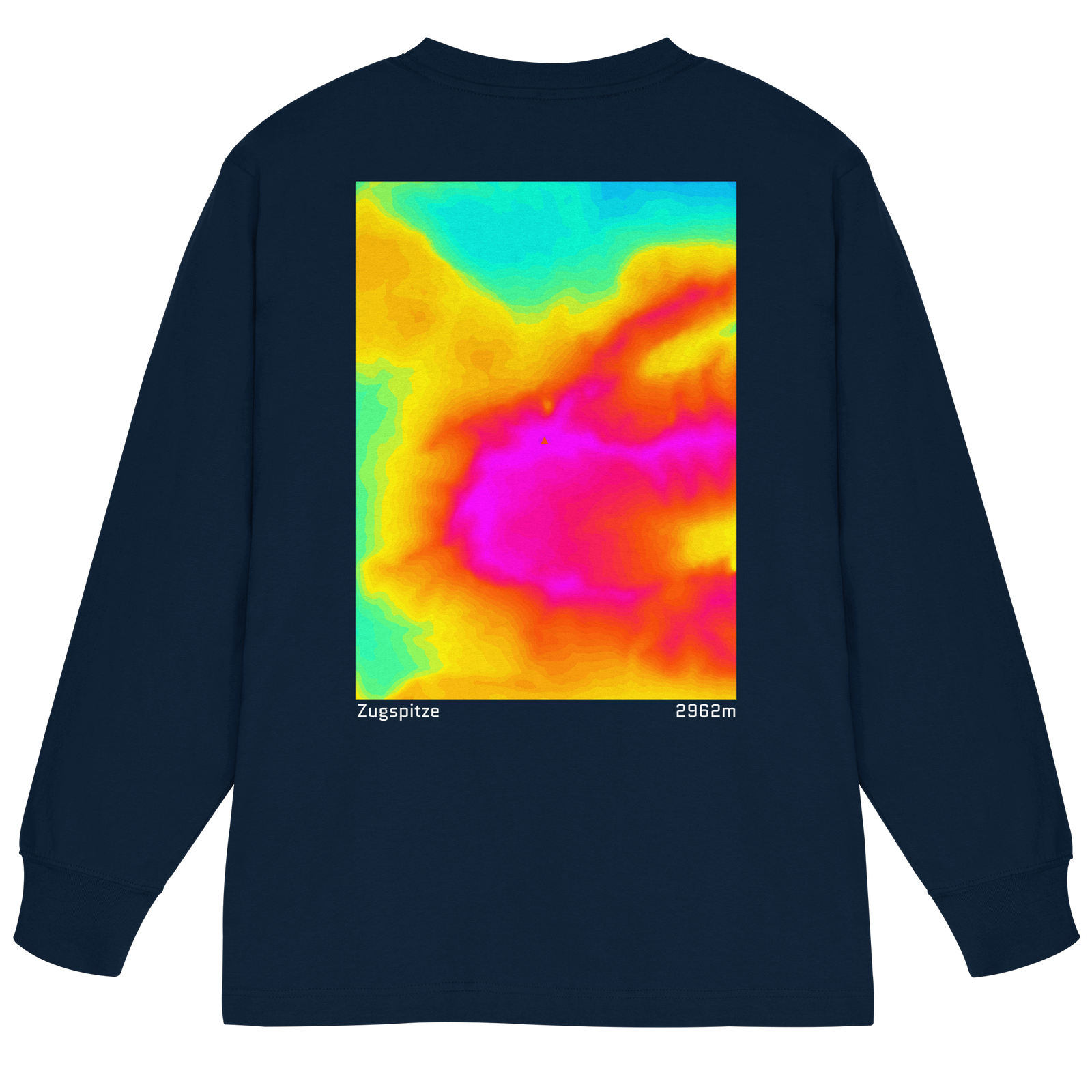 Zugspitze Gradient Oversized Longsleeve (Unisex)