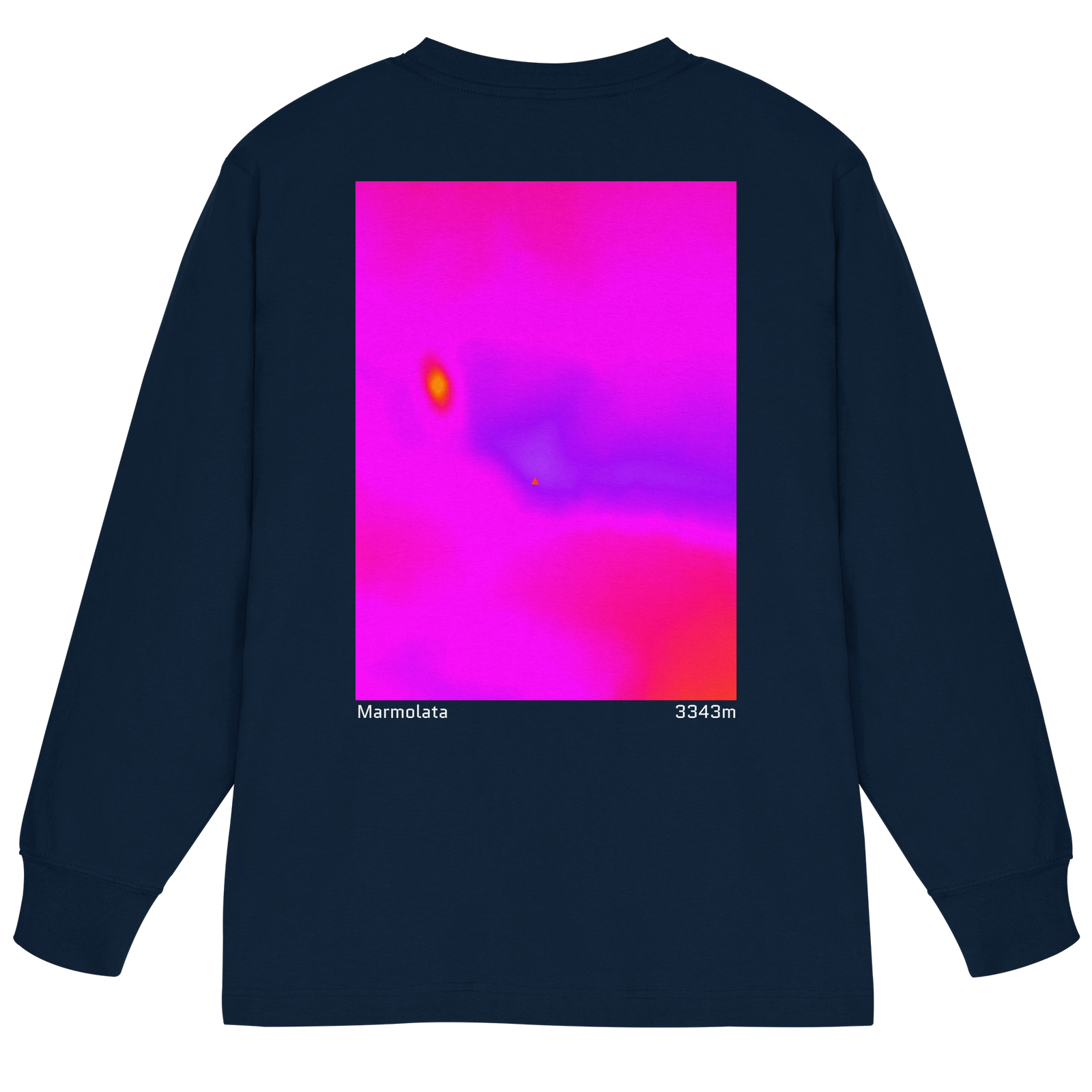Marmolata Gradient Oversized Longsleeve (Unisex)