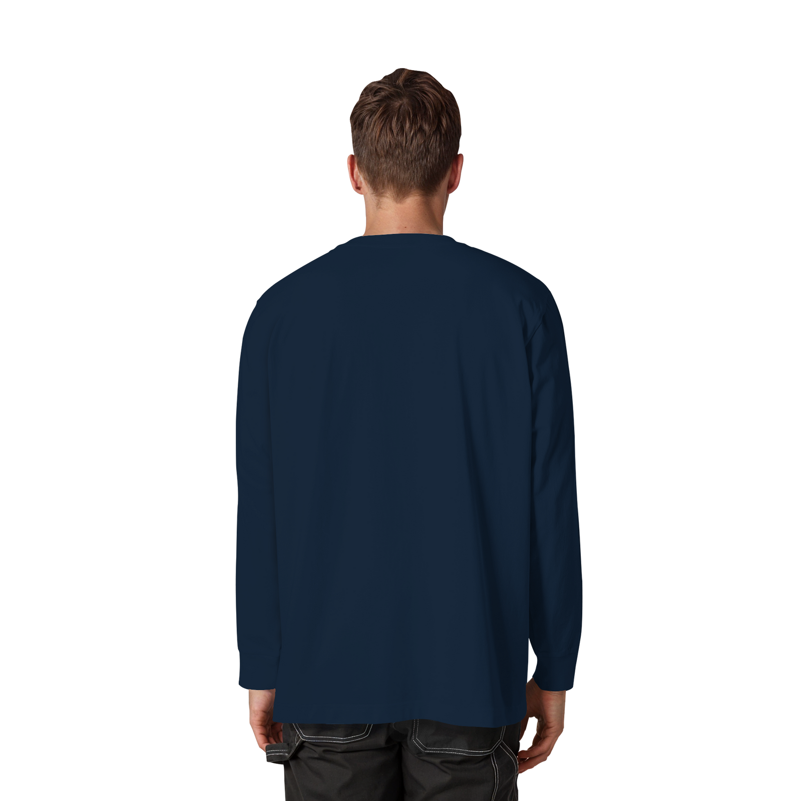Personalisiertes Berg-Longsleeve-Oversized (Unisex)