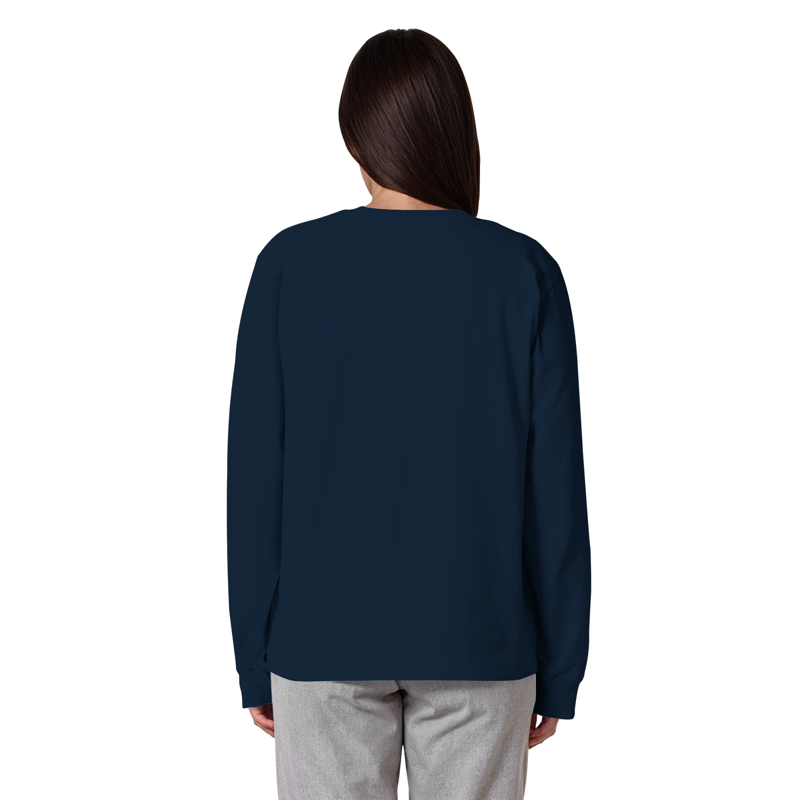 Personalisiertes Berg-Longsleeve-Oversized (Unisex)