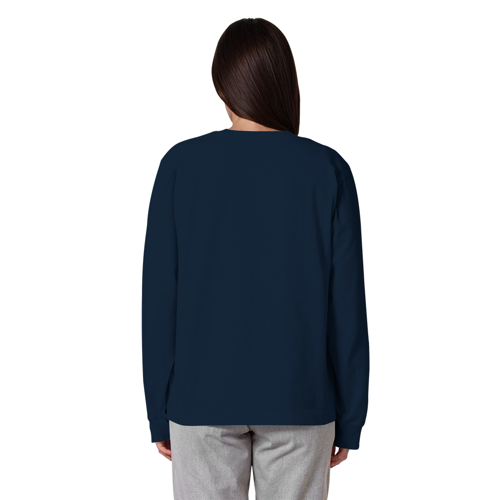 Personalisiertes Berg-Longsleeve-Oversized (Unisex)