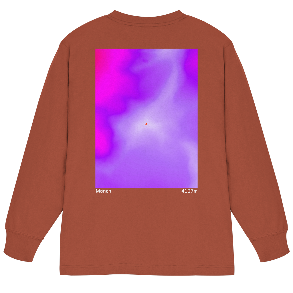 Mönch Gradient Oversized Longsleeve (Unisex)