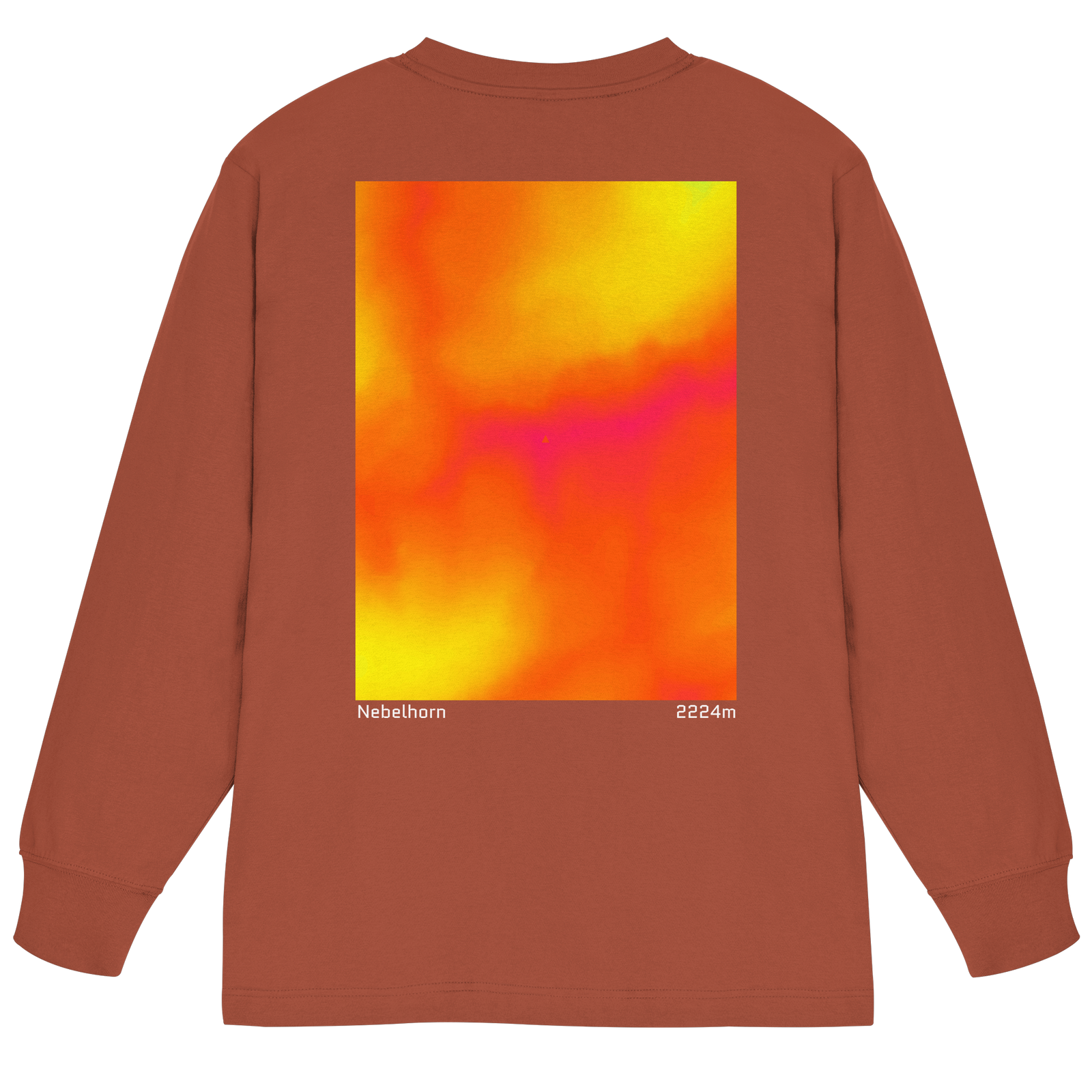 Nebelhorn Gradient Oversized Longsleeve (Unisex)