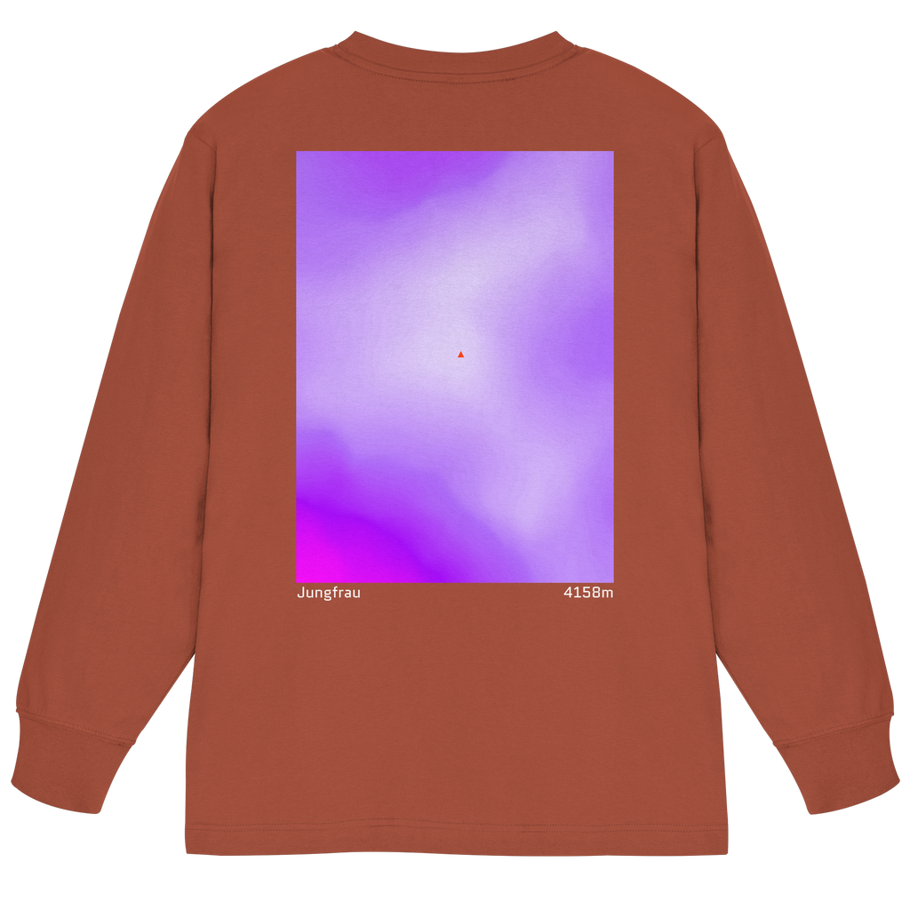 Jungfrau Gradient Oversized Longsleeve (Unisex)