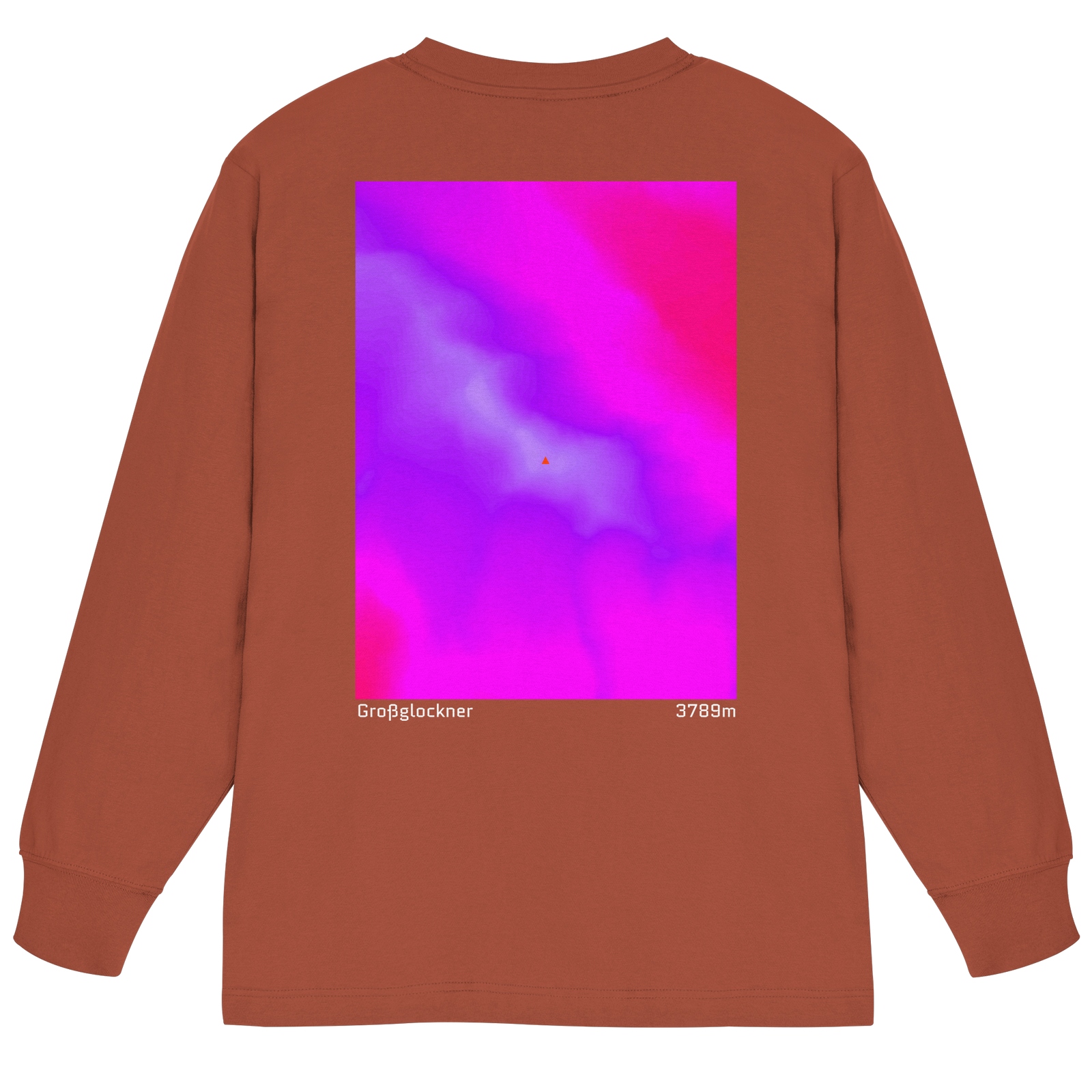 Großglockner Gradient Oversized Longsleeve (Unisex)