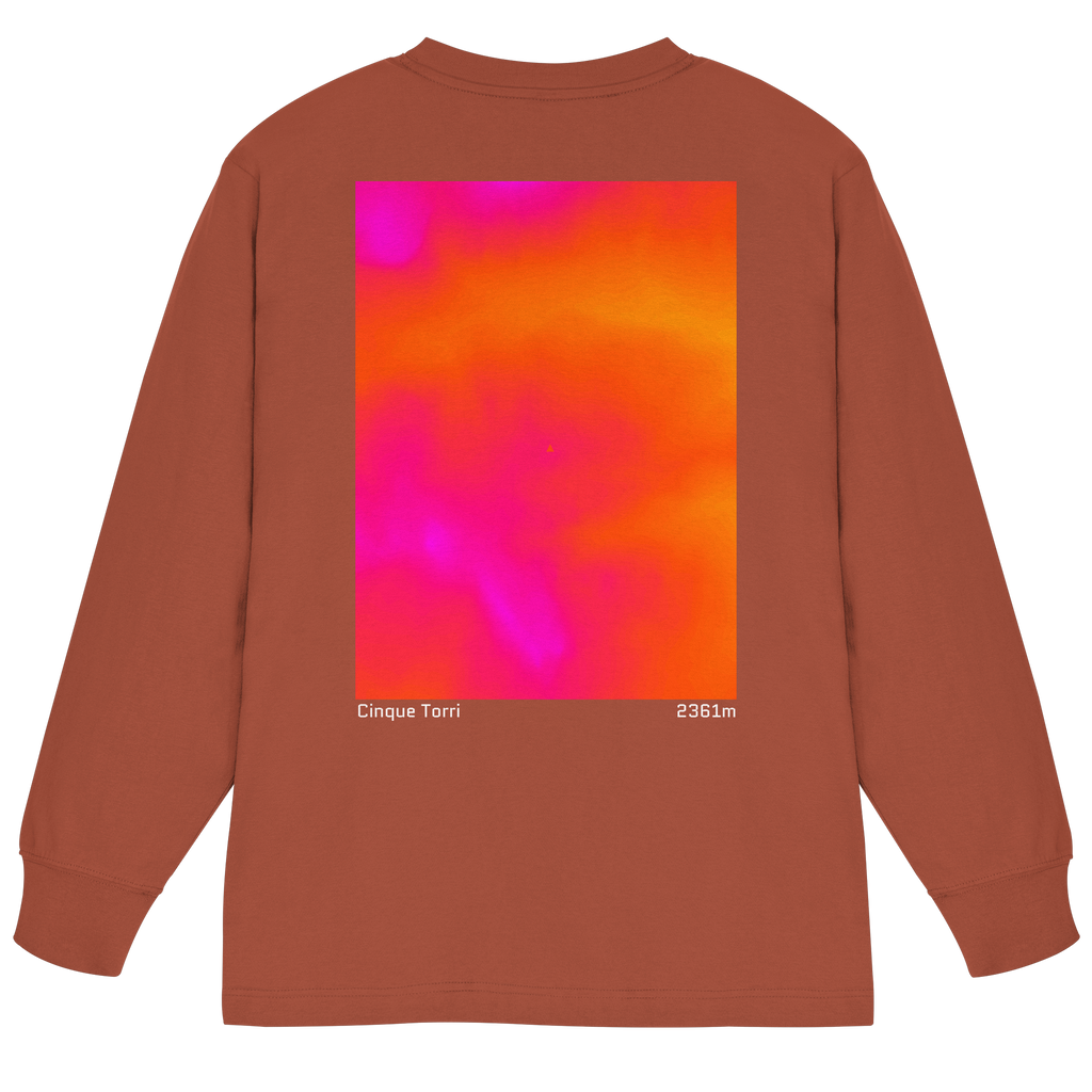 Cinque Torri Gradient Oversized Longsleeve (Unisex)