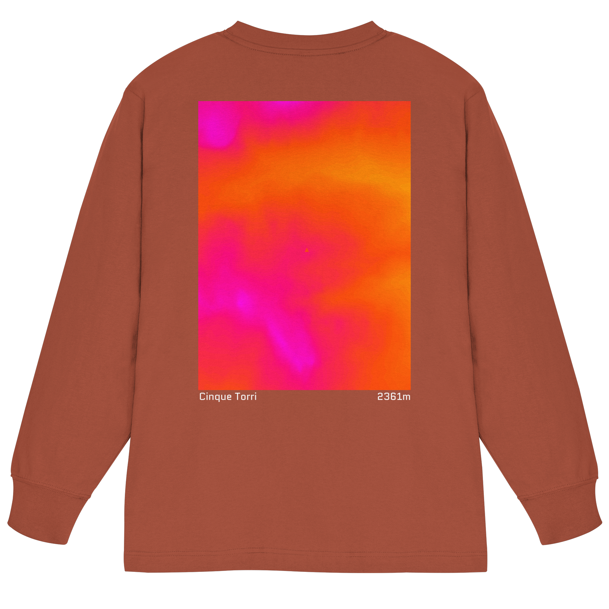Cinque Torri Gradient Oversized Longsleeve (Unisex)