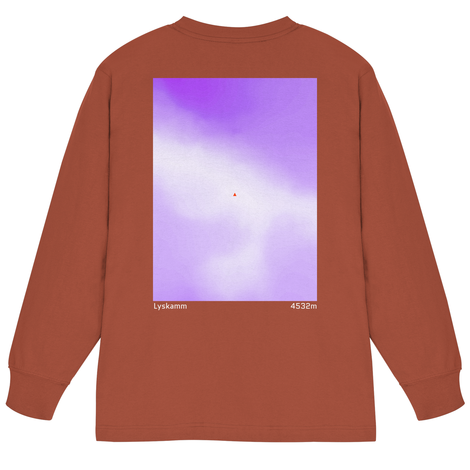 Lyskamm Gradient Oversized Longsleeve (Unisex)