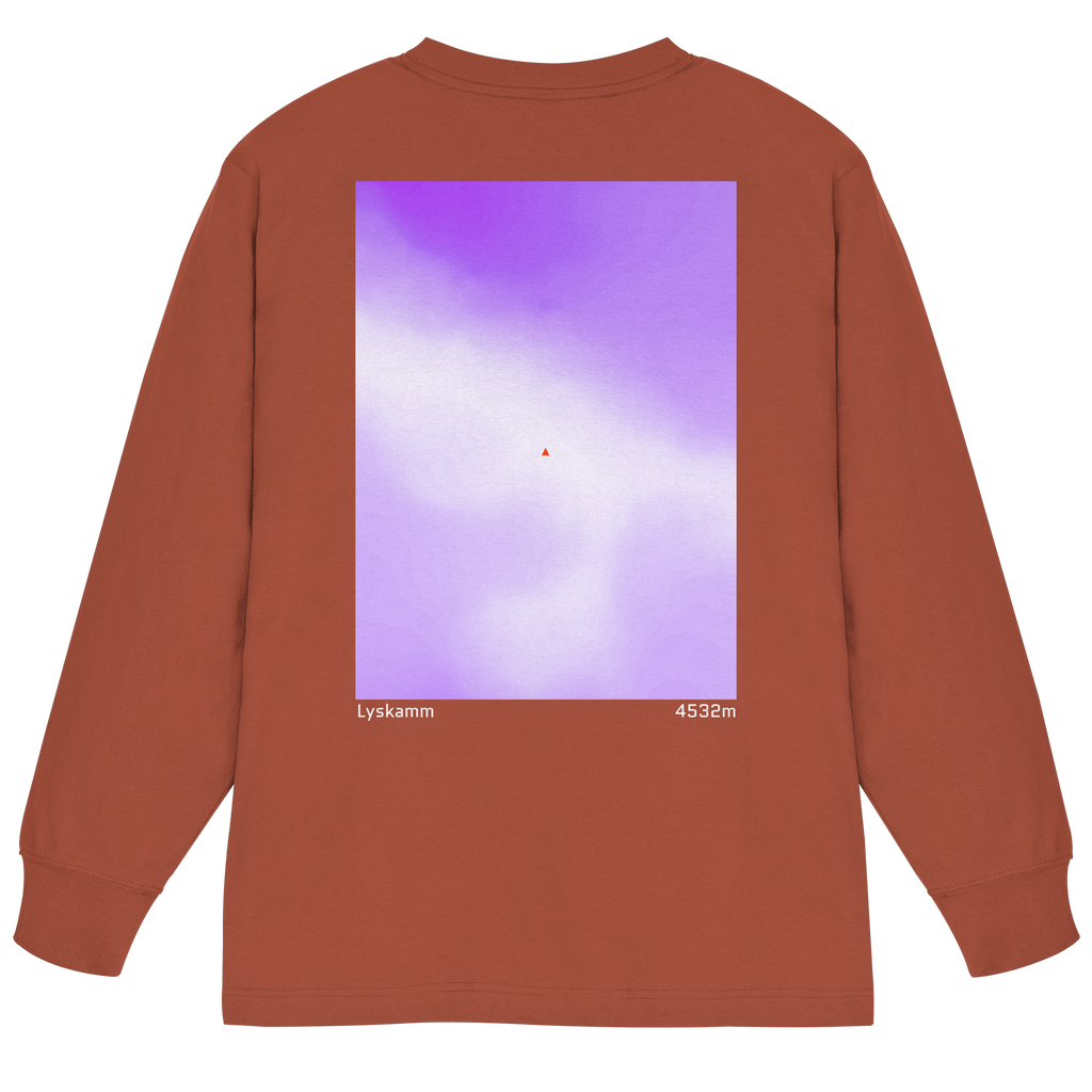 Lyskamm Gradient Oversized Longsleeve (Unisex)