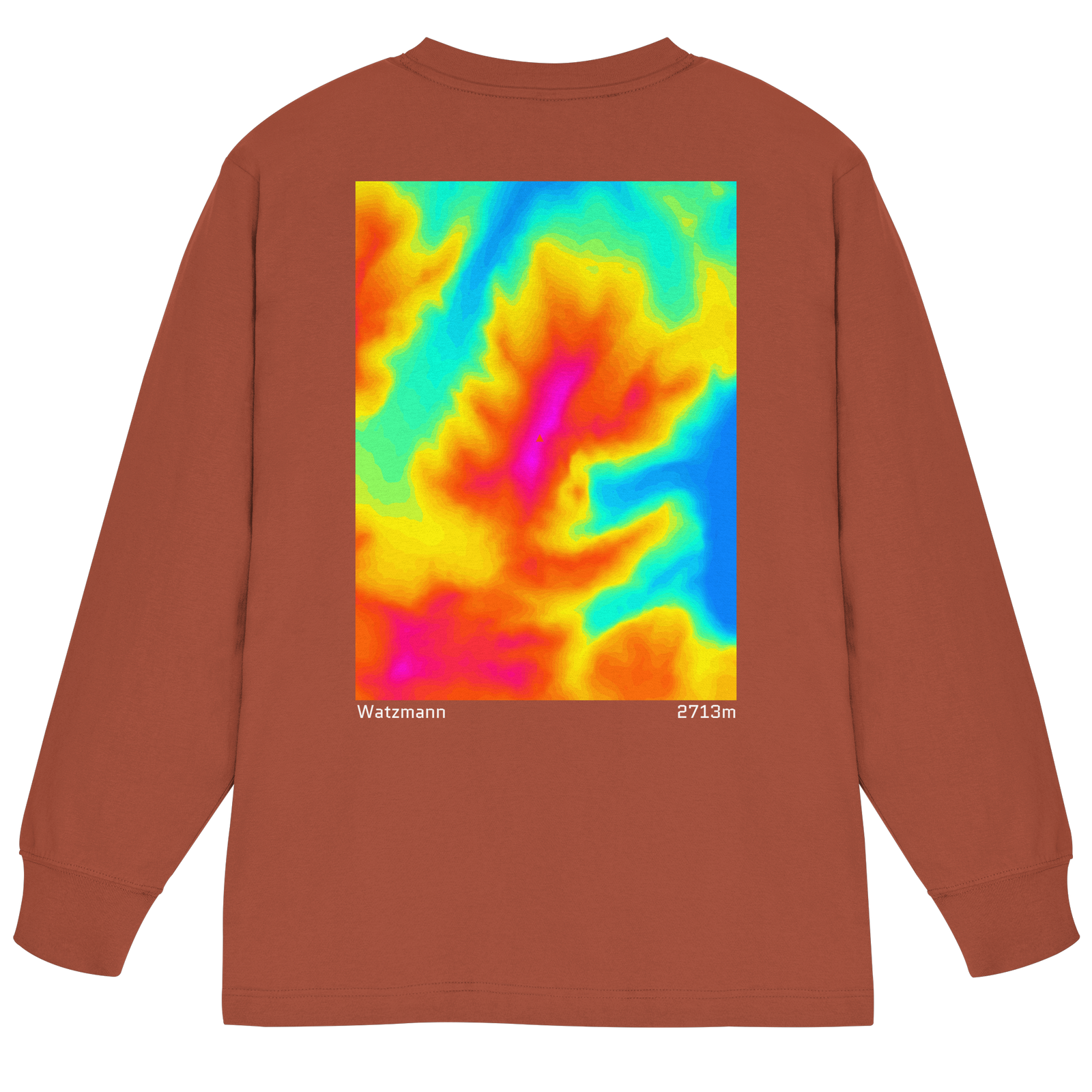 Watzmann Gradient Oversized Longsleeve (Unisex)