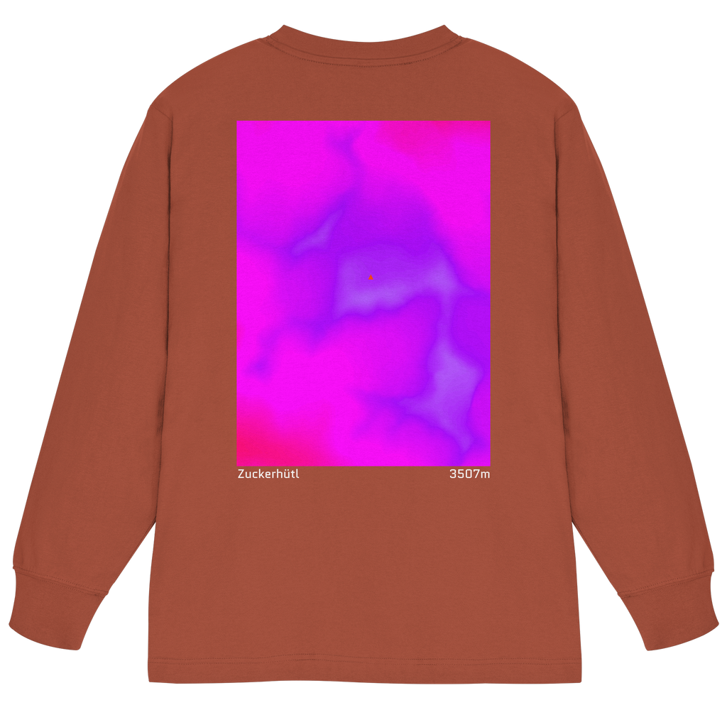 Zuckerhütl Gradient Oversized Longsleeve (Unisex)