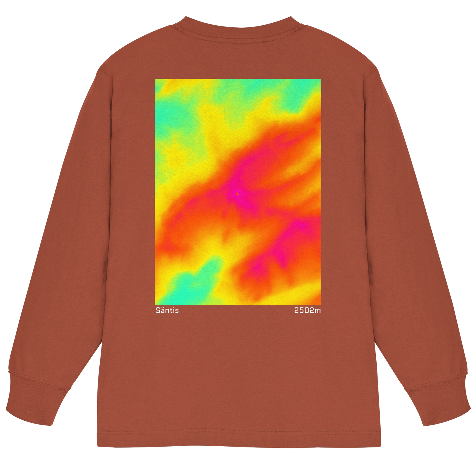 Säntis Gradient Oversized Longsleeve (Unisex)