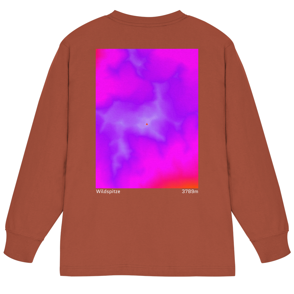 Wildspitze Gradient Oversized Longsleeve (Unisex)