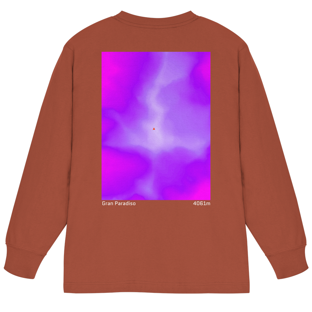 Gran Paradiso Gradient Oversized Longsleeve (Unisex)