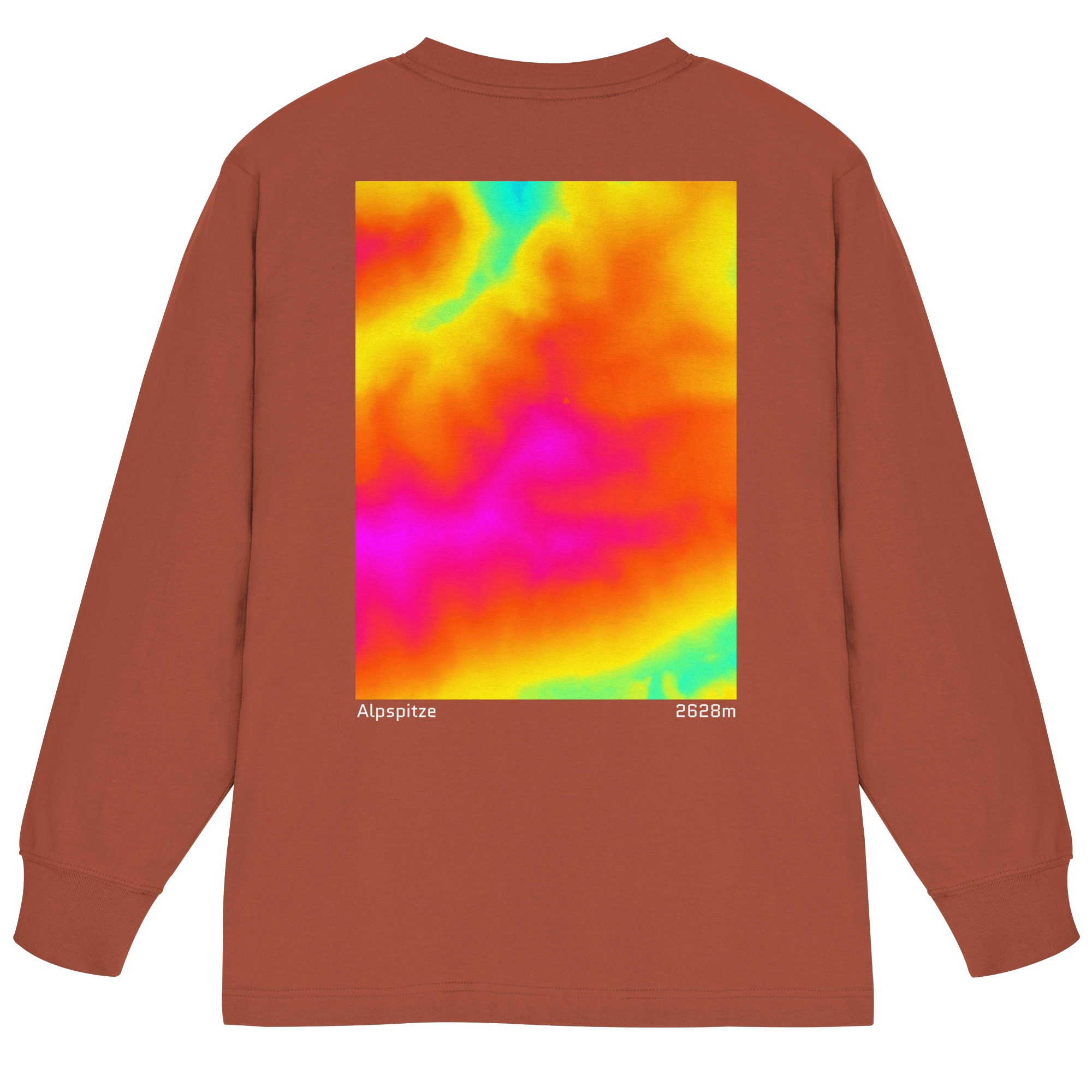 Alpspitze Gradient Oversized Longsleeve (Unisex)