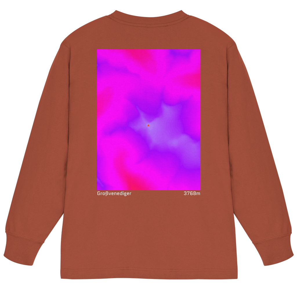 Großvenediger Gradient Oversized Longsleeve (Unisex)