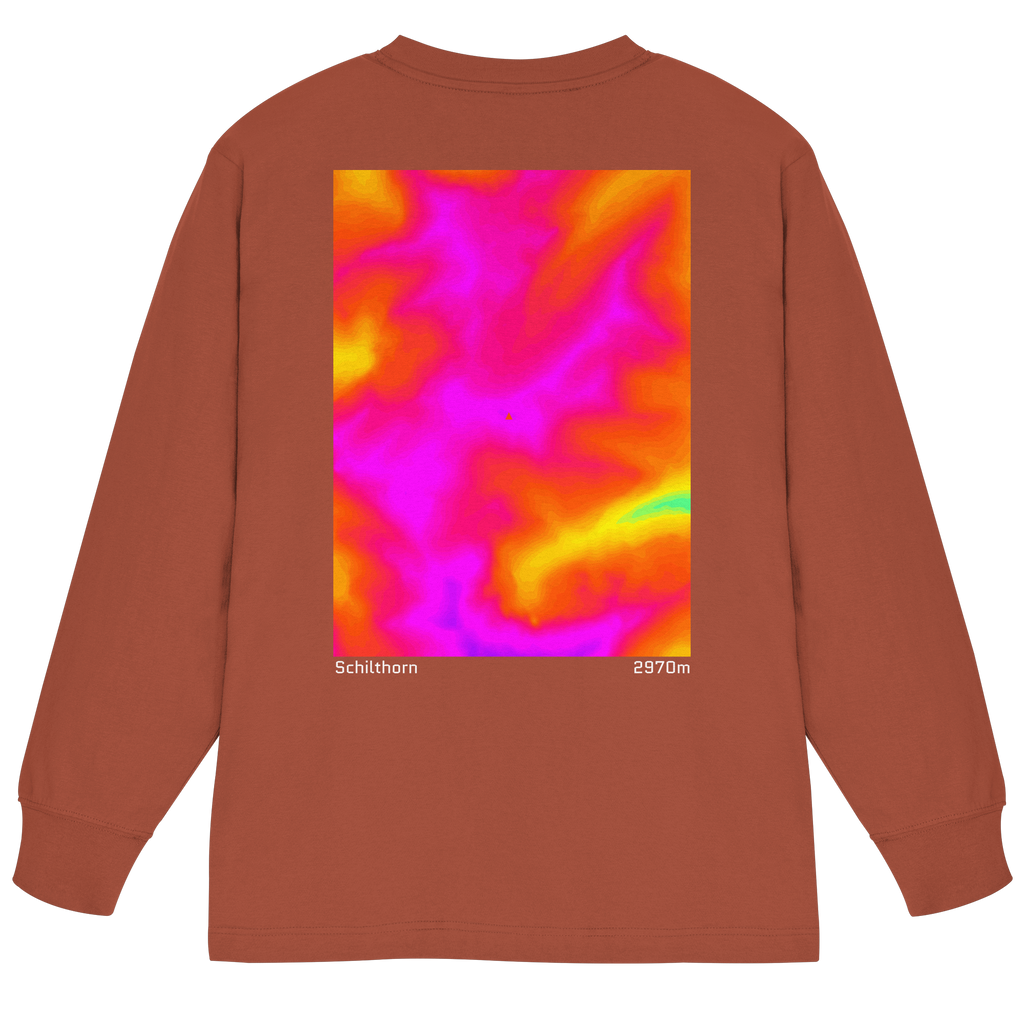 Schilthorn Gradient Oversized Longsleeve (Unisex)