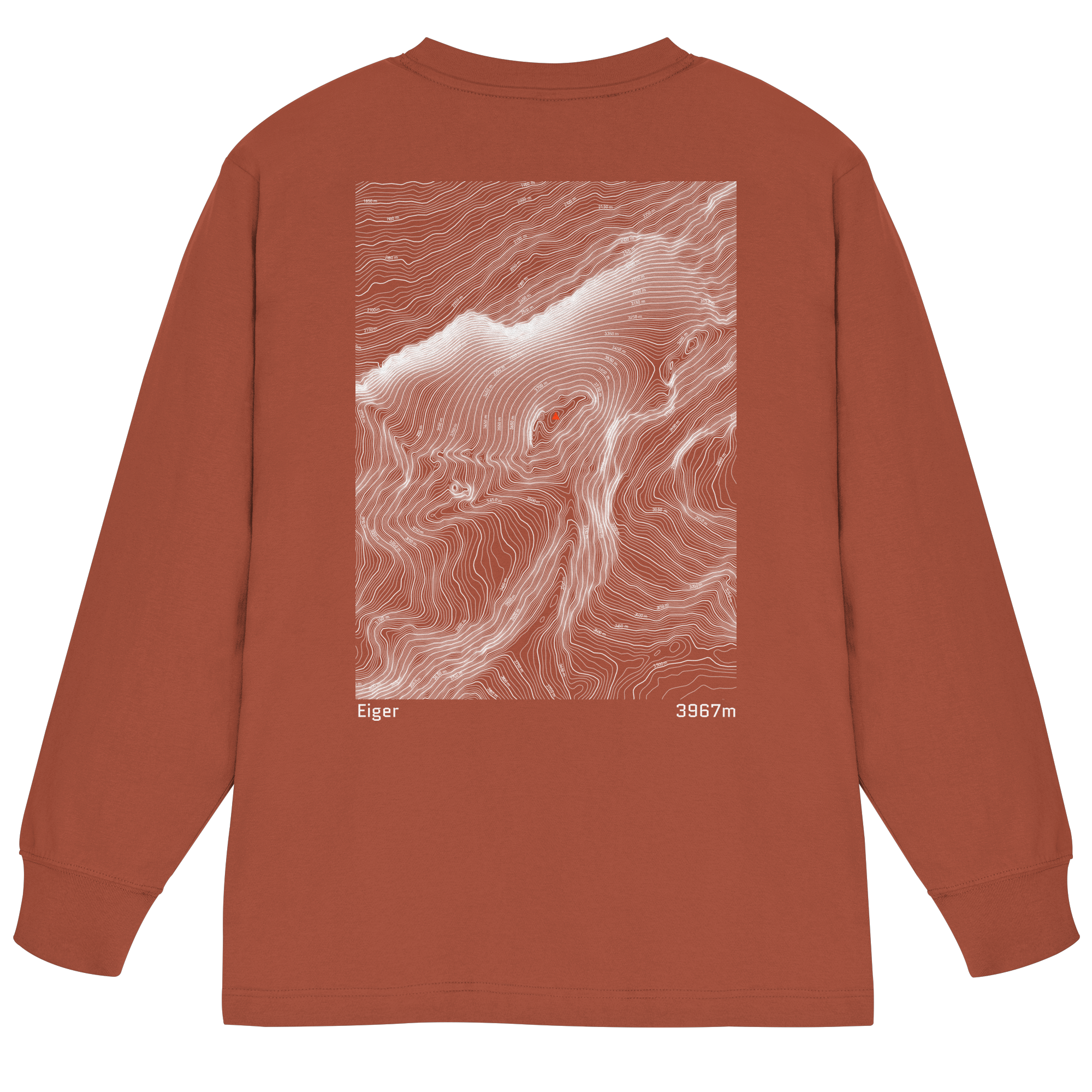 Eiger Höhenlinien Oversized Longsleeve (Unisex)
