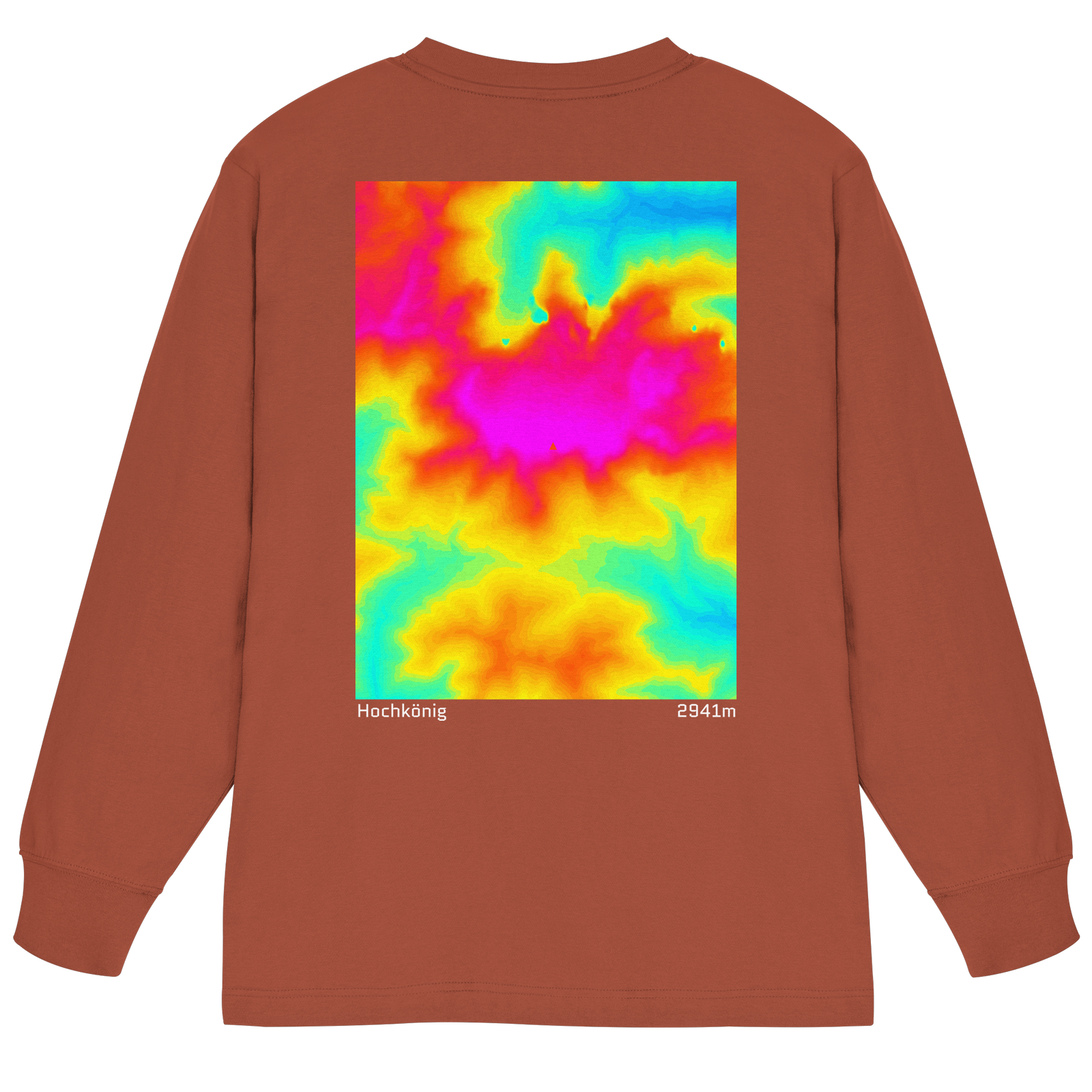 Hochkönig Gradient Oversized Longsleeve (Unisex)