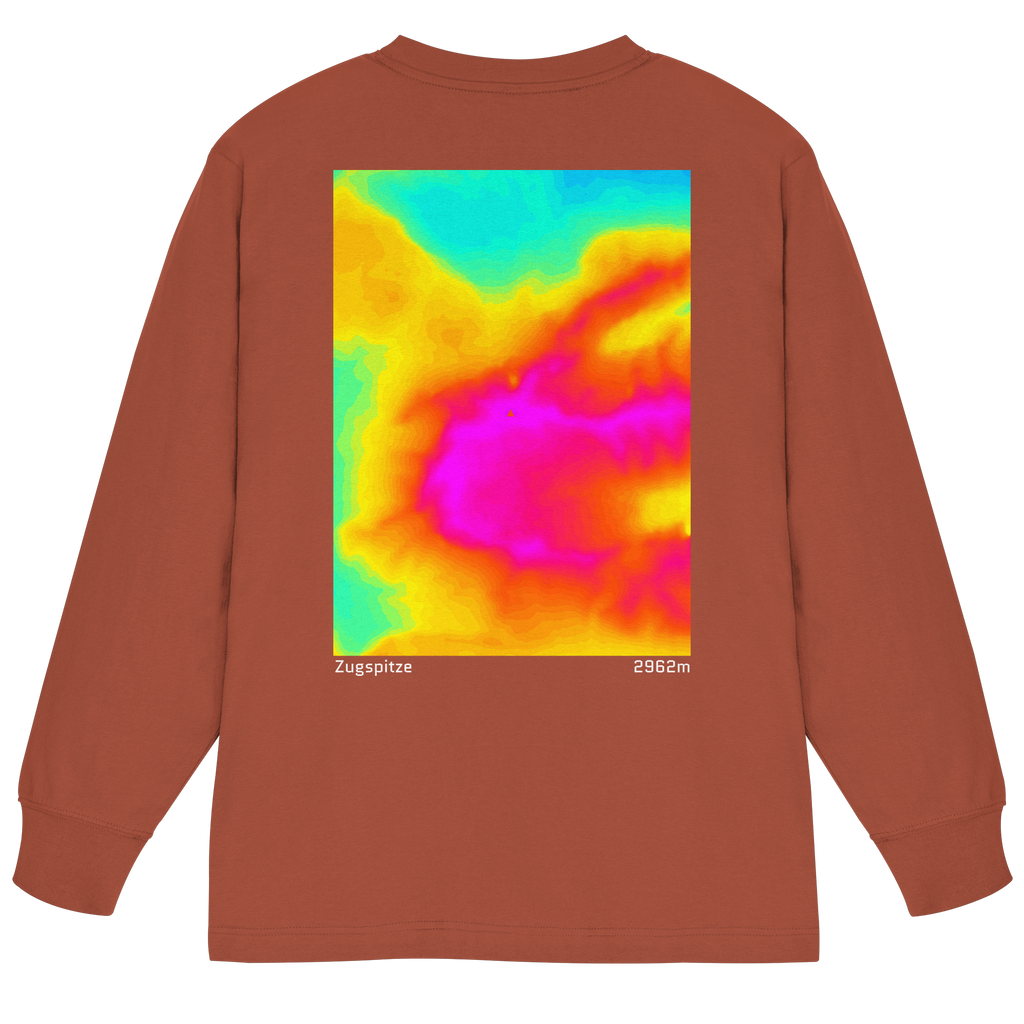 Zugspitze Gradient Oversized Longsleeve (Unisex)