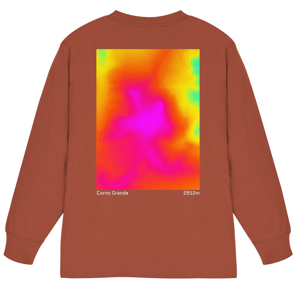 Corno Grande Gradient Oversized Longsleeve (Unisex)