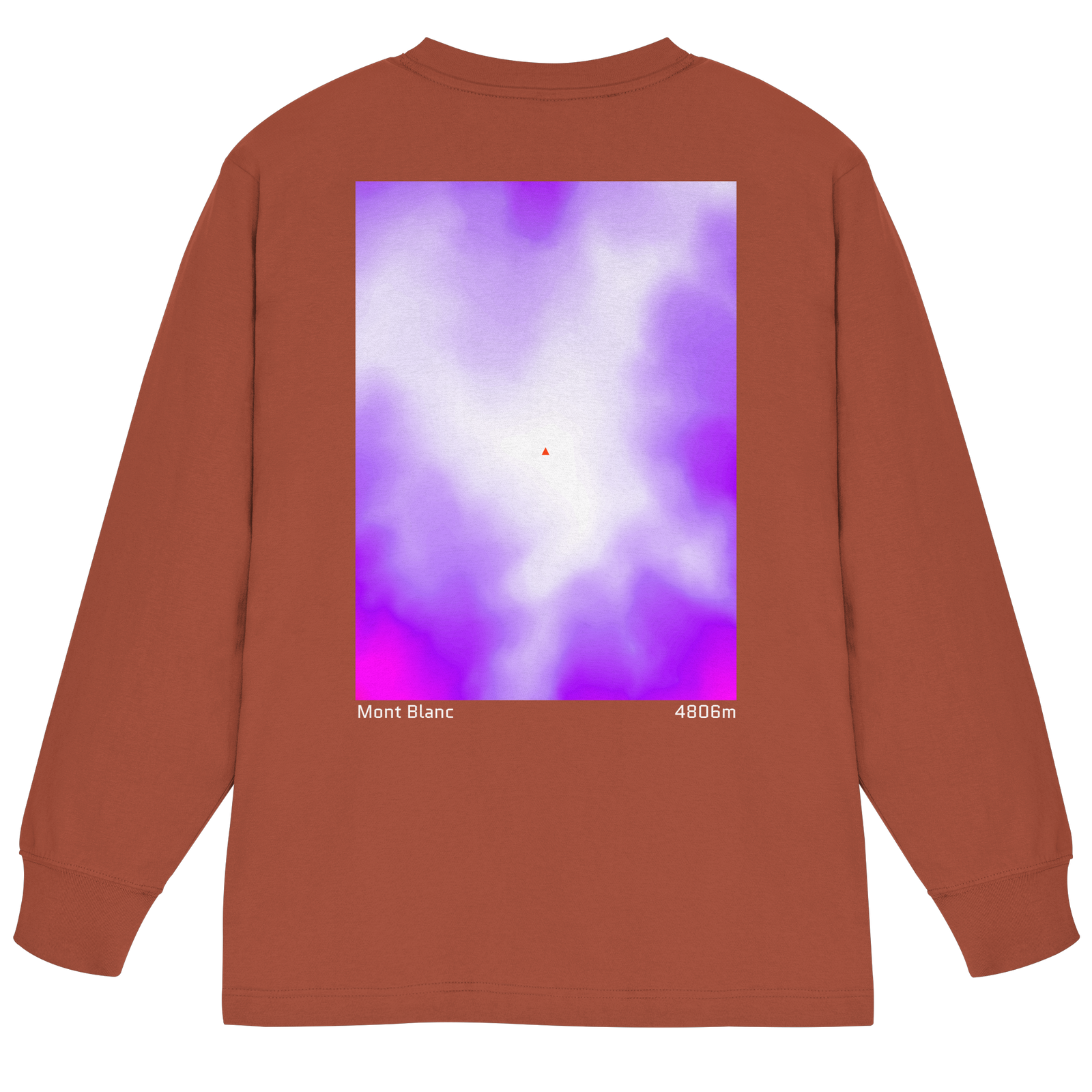 Mont Blanc Gradient Oversized Longsleeve (Unisex)